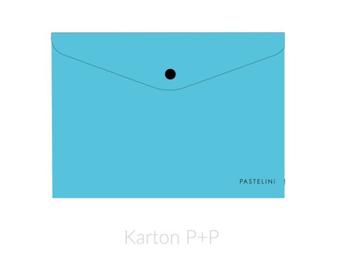 Karton P+P Psanko s drukem A5 PASTELINI modr