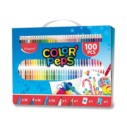 Maped Vtvarn souprava ColorPeps Box 100 ks