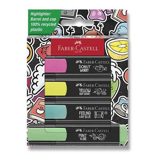 Zvrazovae Faber-Castell Textliner 46 Graffiti 4 ks