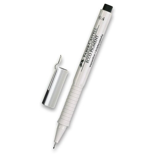 Faber-Castell Popisova Ecco Pigment - ern 0,4 mm, ern