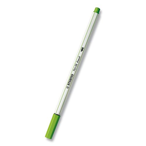 Stabilo Fix  Pen 68 Brush listov zele