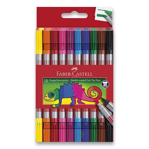 Faber-Castell Dtsk fixy 10 barev