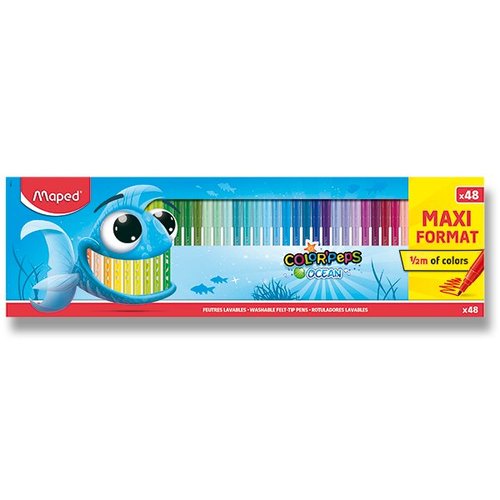 Fixy Maped Color&#039;Peps Ocean 48 barev