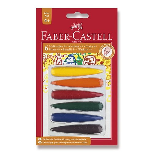 Faber-Castell Pastelky plastov 6 barev