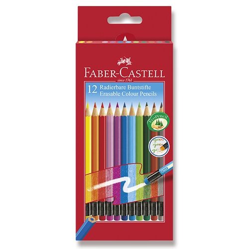 Faber-Castell Pastelky s barevnou pry 12 barev