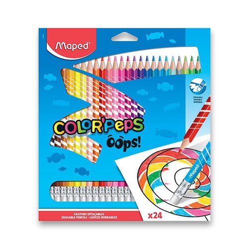 Maped Pastelky  Color&#039;Peps Oops 24 barev