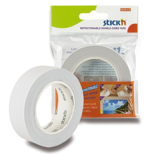 Oboustrann lepic pska Hopax Re-Stick Tape - 25 mm x 12 m