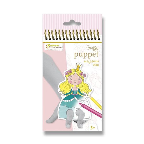 Omalovnky Avenue Mandarine Graffy Puppet Princezny