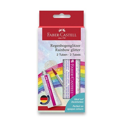 Tpytky Faber-Castell Rainbow 12 ml, 2 ks