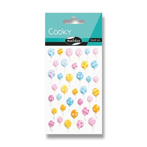 Samolepky Maildor 3D Cooky Balnky