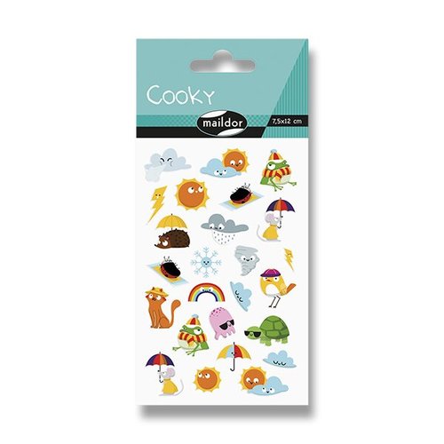 Samolepky Maildor 3D Cooky Poas
