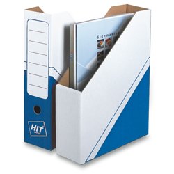 Magazin box Hit Office - archivační box, 75 mm, modrý