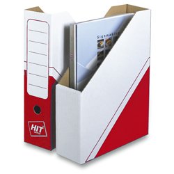 Magazin box Hit Office - archivační box, 75 mm, červený