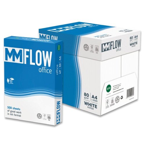 Kancelsk papr MM Flow Office A4, 80 g, 5 x 500 list