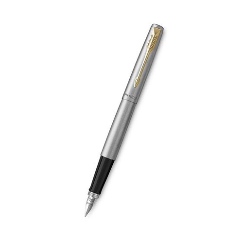 Parker Jotter Stainless Steel GT plnic pero, hrot M