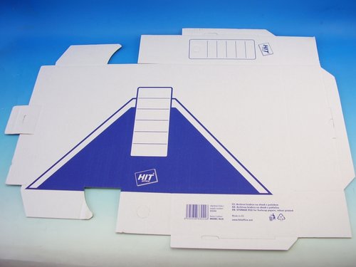 Archivní krabice modrá 10 x 33 x 24,5 cm