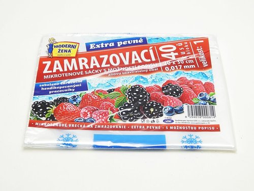 Sek zamraovac 20x30cm/ 40ks 17my /134/