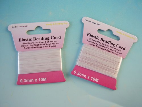 Elastick rka 0,3 mm, 10 m - bl