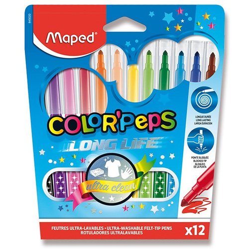 Maped ColorPeps - barevn fixy 12 barev