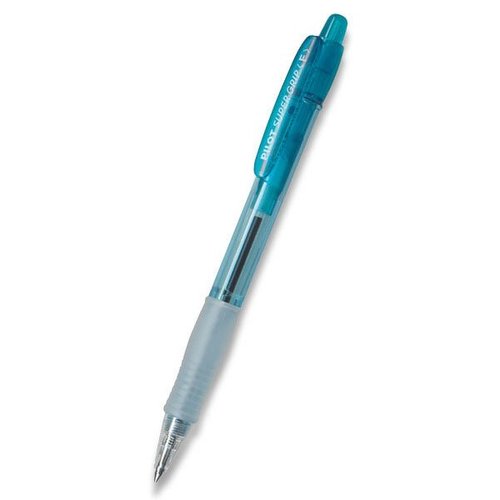 Kulikov pero neon Super Grip modr