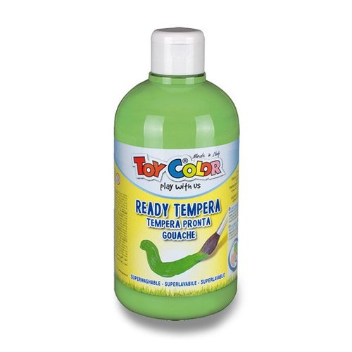 Temperov barva Ready Tempera - 500 ml - svtle zelen