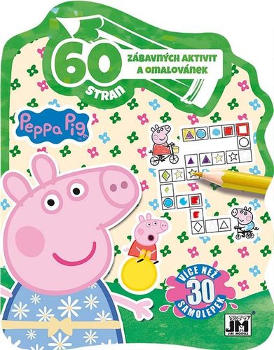 60 zbavnch aktivit a omalovnek Peppa Pig