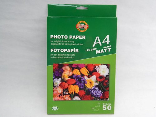 Fotopapr MATN 120g A4