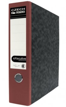 Poada pkov A4 8cm Executive - erven hbet