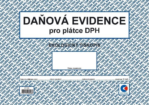 Penn denk A4 = daov evidence (pltce DPH, oboustrann)