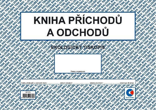 Kniha pchod a odchod A4 (oboustrann)