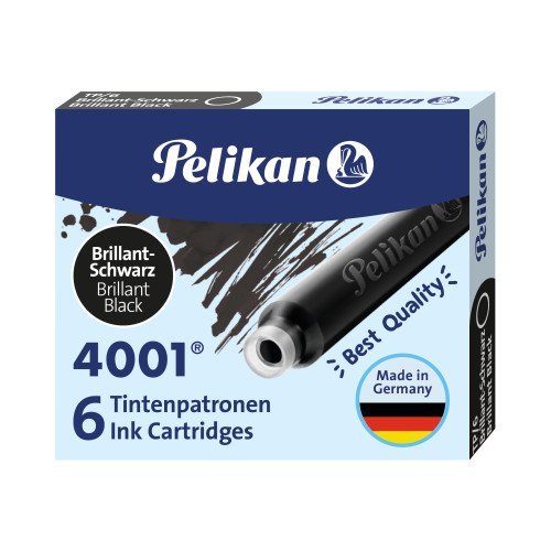 Pelikan Inkoustov bombiky 6 ks brilantn ern