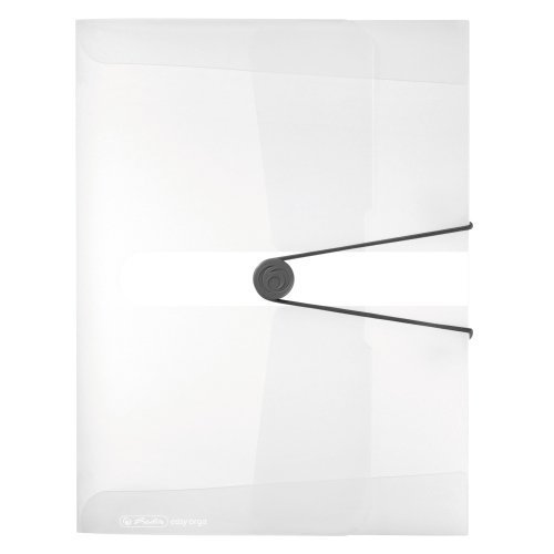 Herlitz Box na spisy  A4/4 cm transparentn - ir