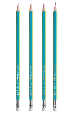 Herlitz - Tuka HB 4 ks s gumou Greenline