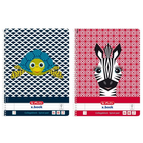 Spirlov blok A4/80, linkovan s okrajem, Cute animals