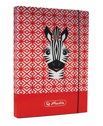 Box na seity A4, zebra