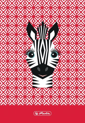 Desky na psmena A4, zebra