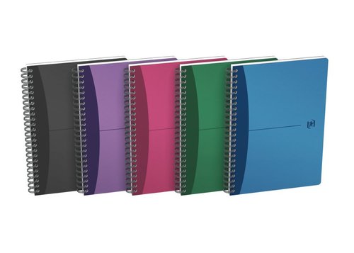 Oxford - Blok spirlov Oxford Urban A5/90 list, tverekovan, mix
