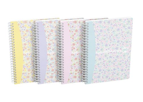Oxford - Blok spirlov Oxford Floral A5/60 list, linkovan
