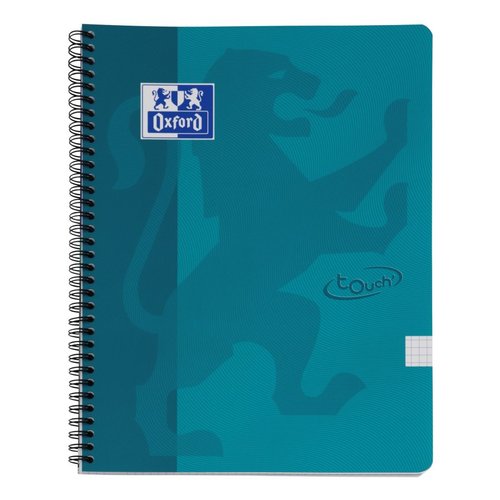 Oxford - Blok spirlov Oxford Nordic Touch A4+/70 list, tverekovan, tyrkyso