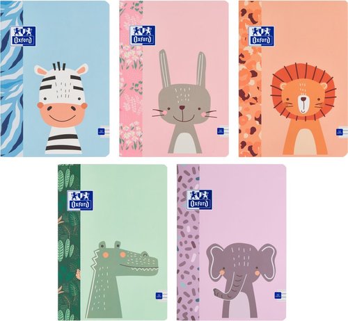 Oxford - Seit Oxford Kids A5/32 list, dvojit linkovan, mix