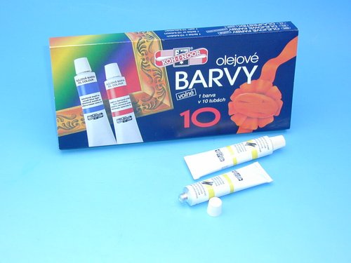 Barva olejov lu citronov  16ml