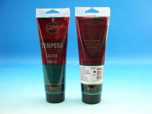 Barva temperov smaragdov zele 250ml