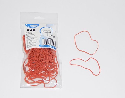 Gumika slab, erven 1mm, O 6cm (50g) / 64906