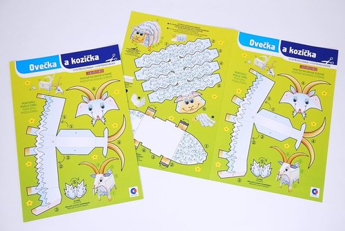 Vystihovnka Oveka a kozika /BV042/