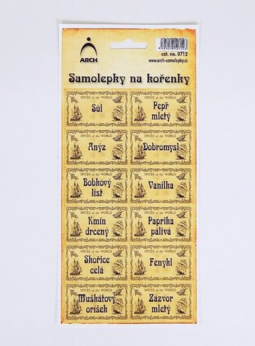 Samolepky na koenky Koen svta 0712