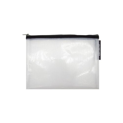 Oblka se zipem sovan A5 transparent-ern lem
