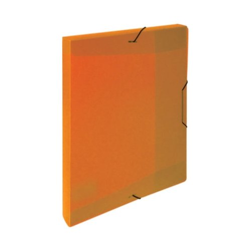 Krabice PP s gumou A5 Opaline oranžová
