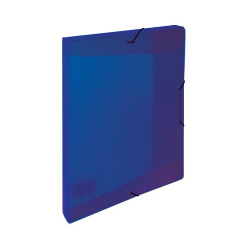 Krabice PP s gumou A5 Opaline modr