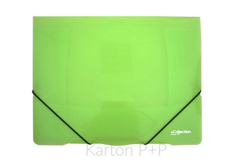 Karton P+P Sloha s gumou eCollection zelená