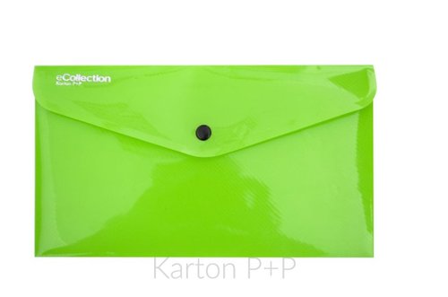 Karton P+P Psanko s drukem DL eCollection zelen